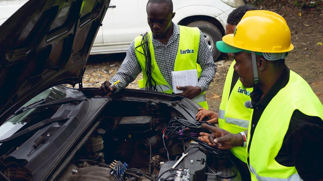 Earthoc practical industrial training session