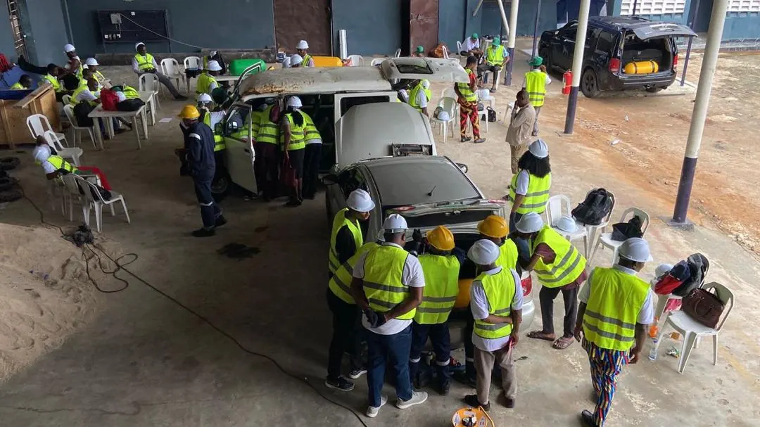 Earthoc practical industrial training session