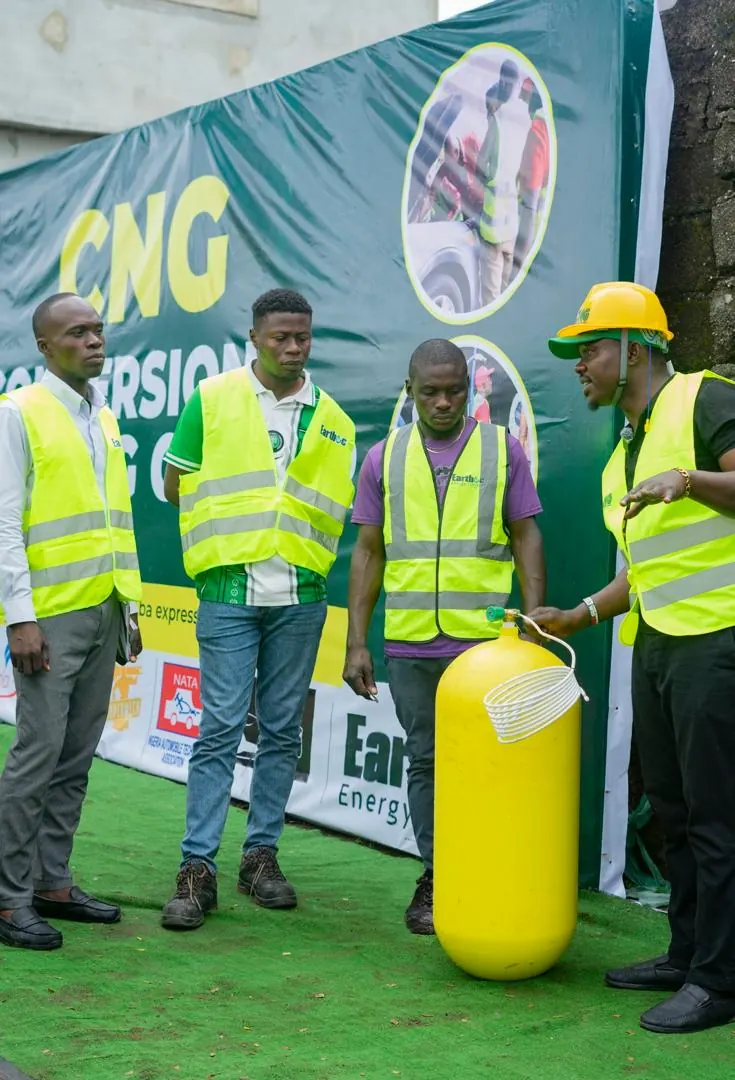 Earthoc trainees working with industrial equipment